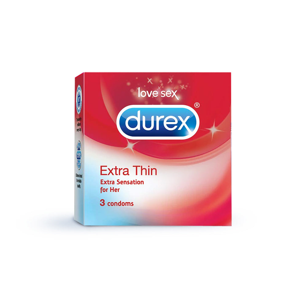 Durex Extra Thin, Packaging Type: Strip, At Rs 80/pack In, 42% OFF