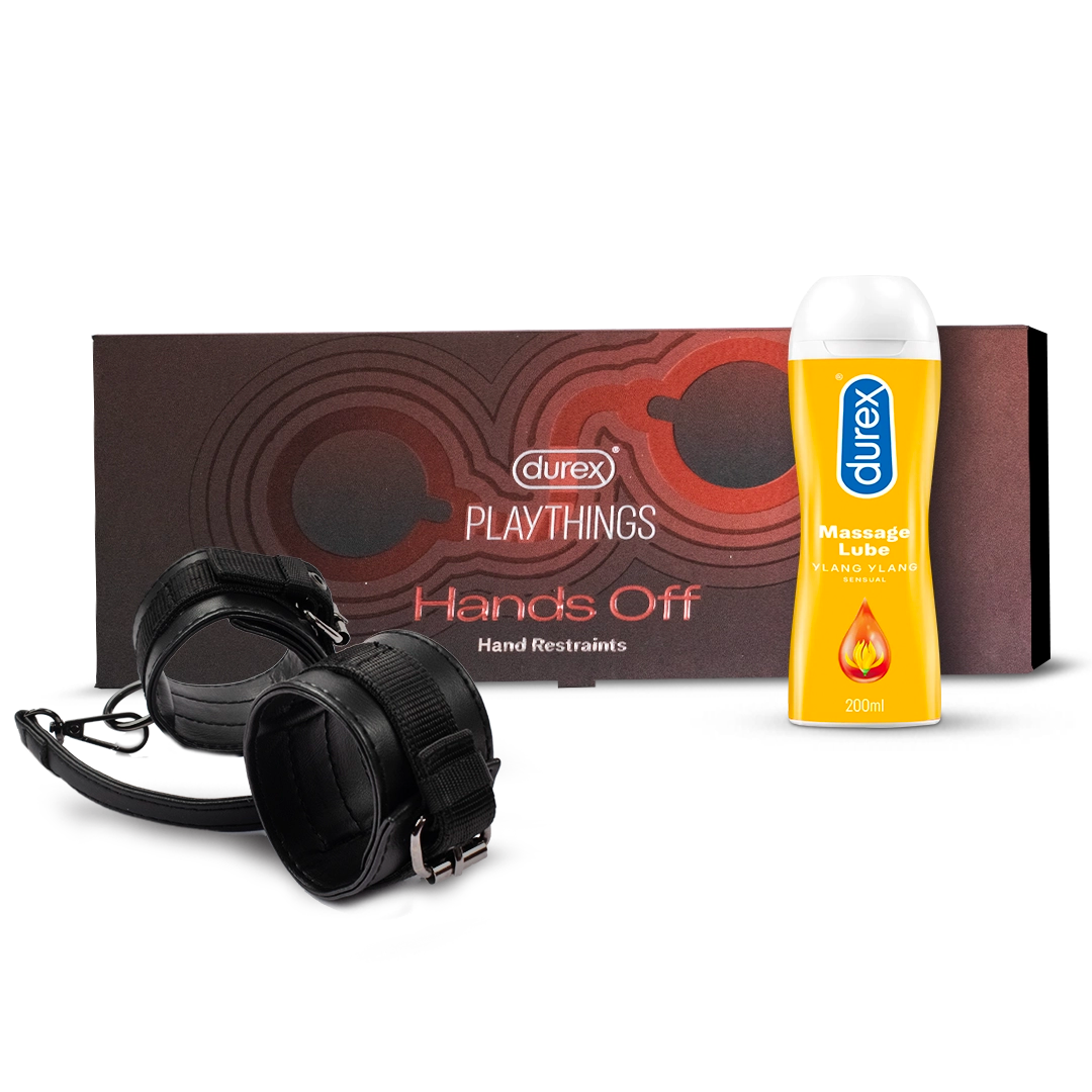 The Sensual Bond: Hand Restraints & Ylang Ylang Lube - Durex India