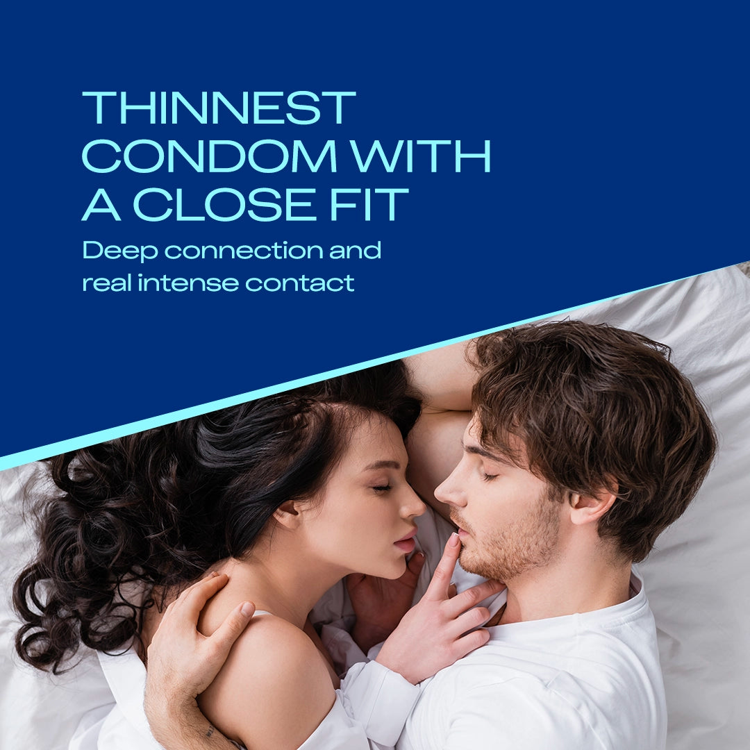 Durex Close Fit Invisible - 20 Condoms, 10s (Pack of 10)