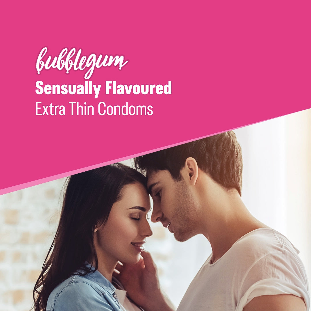 Durex Bubblegum Flavoured - 24 Condoms, 12s(Pack of 2)