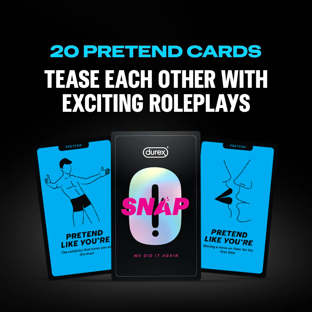 Durex Playthings O! Snap Card Game for Couples