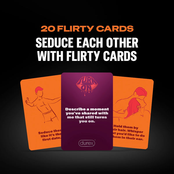 Durex Playthings Turn On Card Game for Couples