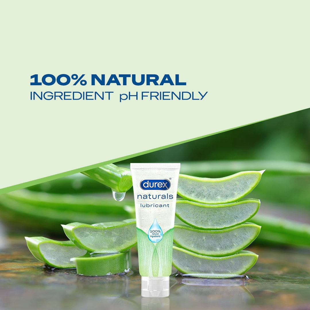 Durex Naturals Water-Based Intimate Lubricant For Men & Women