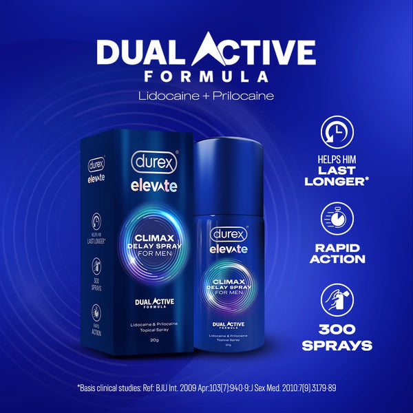 Durex Elevate Climax Delay Spray for Men