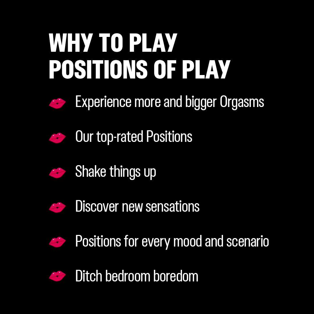 Positions of Play & Turn On Intimate Card Games For Couples Combo | Durex India