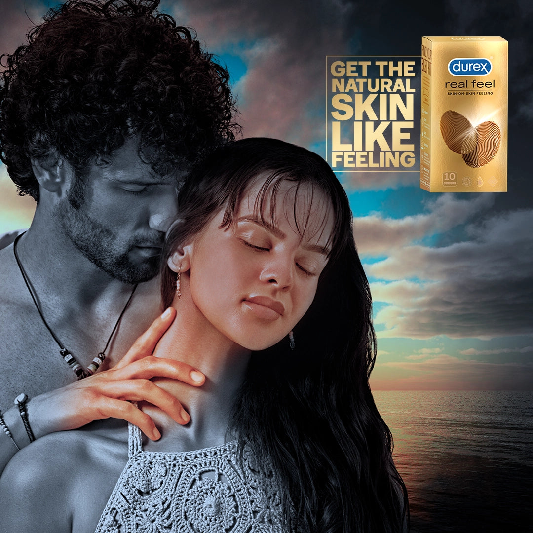 Real Feel Condoms with Skin on Skin Feel | Durex India