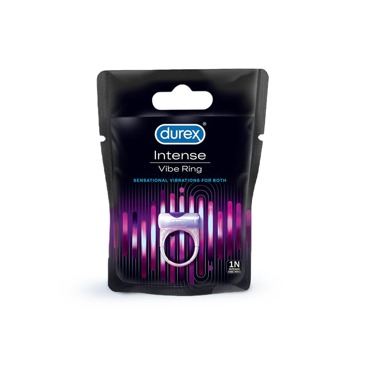 Durex Intense Sensation - Durex Intense Vibe Ring + Durex Intense Condoms (Pack of 10)
